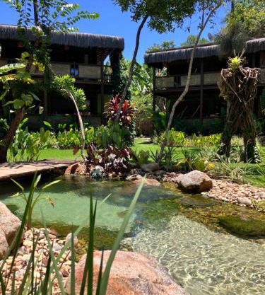 Boa Village- Bungalow com Piscina Natural- Praia de Algodões