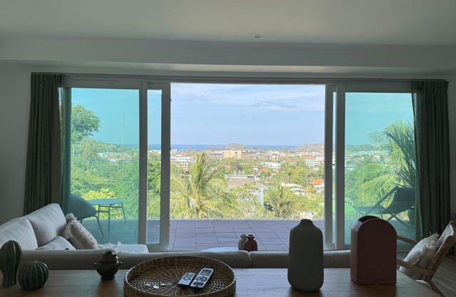 Boho chic sea view apartment in Kata