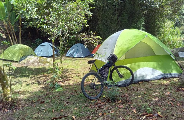 Bosque y río - Zona de camping en San francisco