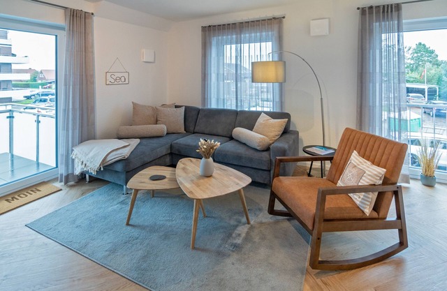 Brandneue Oberwohnung mit Infrarotsauna im Herzen von Dornumersiel