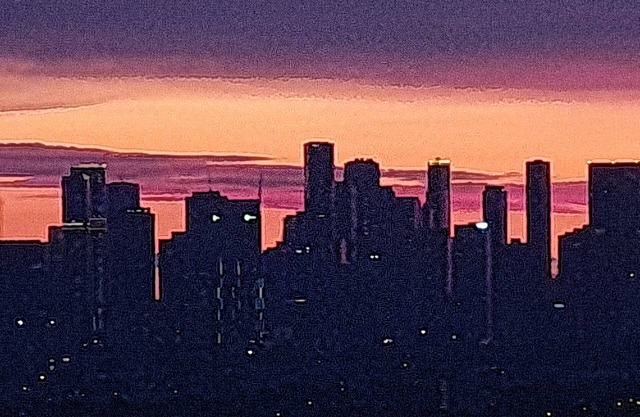 Breathtaking Skyline views. 3 bedrooms 2 bathrooms. Master bedroom with ensuite