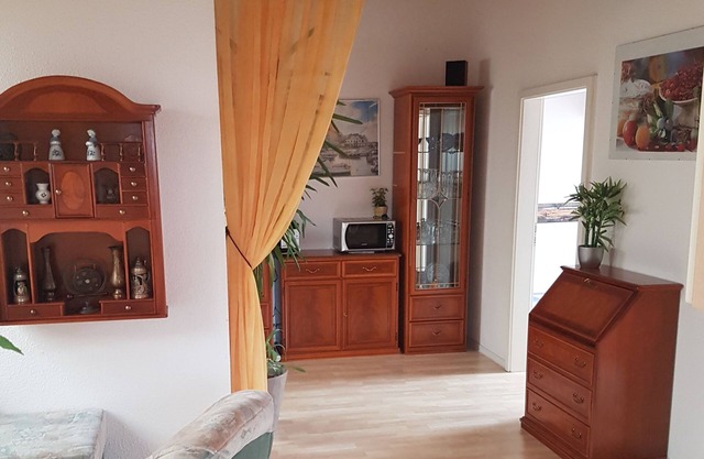 Bright and spacious guest apartment in the south of Leipzig for up to 5 people