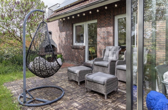 Bright and homely: the vacation apartment with its approx.