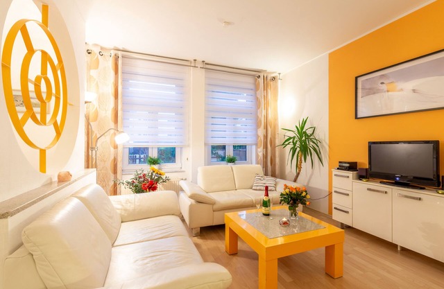 Bright apartment in the city for couples or couples with a small child