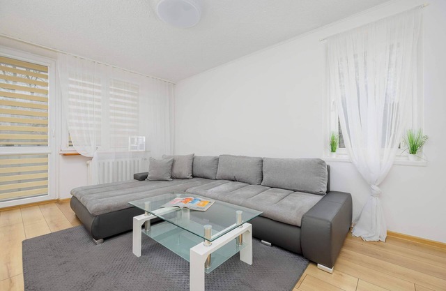 Bright Apartment Parking