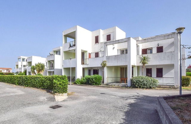 Bright apartment with sea view, located on the east coast of Calabria.