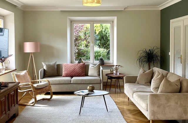 bright, comfortable with terrace and garden, sauna