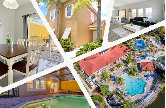 Bright contemporary end resort home with private pool - Terra Verde Resort!