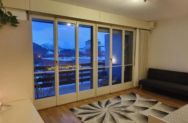 Bright & Cosy studio in the heart of Leysin