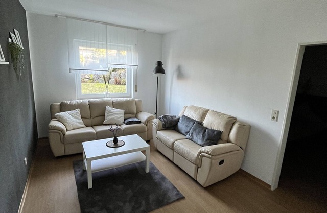 Bright, modern apartment near Herborn in the countryside