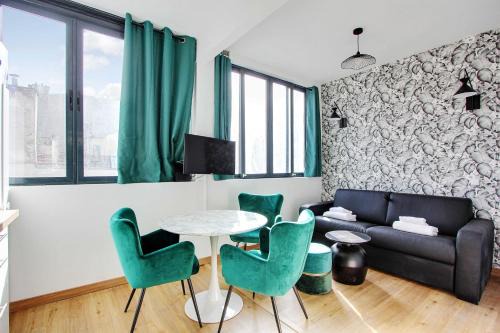 Bright studio-2P-4P-4P-Parc des Buttes Chaumont
