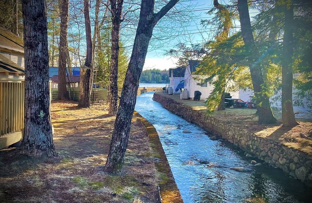 Brookside by Newfound Lake ! nRenovated 2 bdrm home - short walk to sandy beach