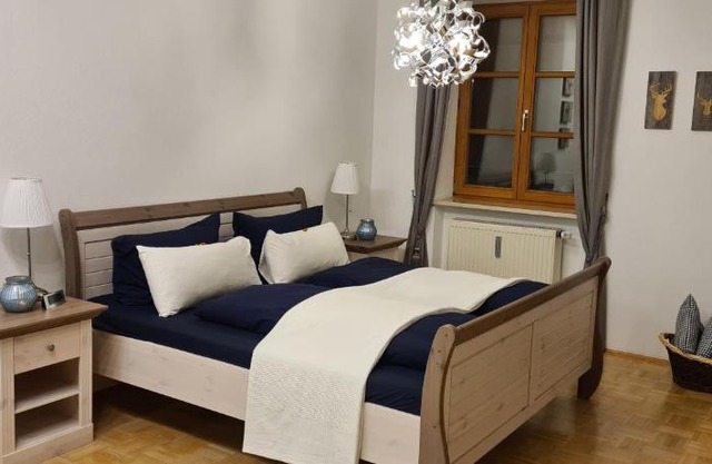 Brunnhaus, Ferienwohnung mit Garten