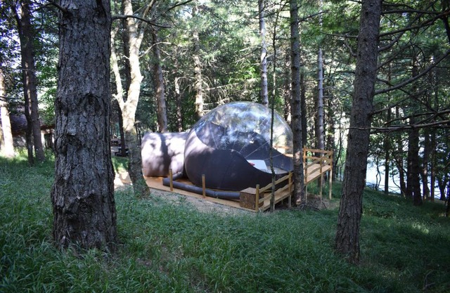 Bubble room sul tetto della Puglia