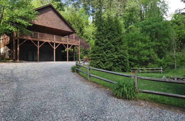 Buckeye Cabin, located in Weaverville, NC