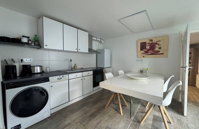Bungalow/Apartment "KüstenNest" 60m² near the Baltic Sea. fully equipped kitchen