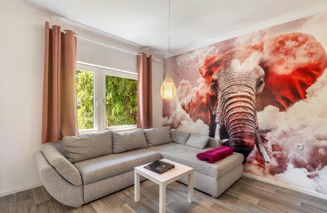 Bungalow 'Elefant' with Shared Terrace, Shared Garden and Wi-Fi