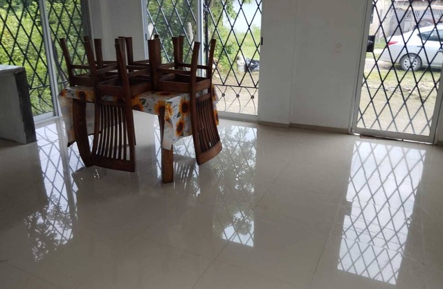 Bungalow in Ruhiger Lage. 1.3 Km Entfernt der Sieben Lagune Farben in Bacalar