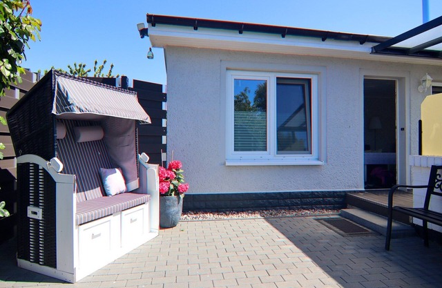 Bungalow Wiesenblick in Neubukow mit Terrasse und Garten