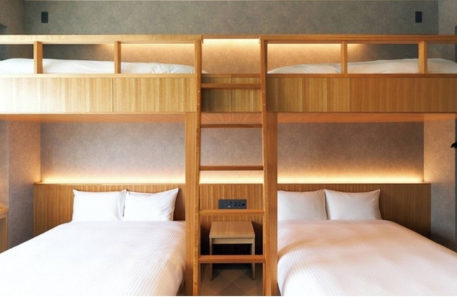 Bunk Bedroom 4 beds | Room only/Naha Okinawa