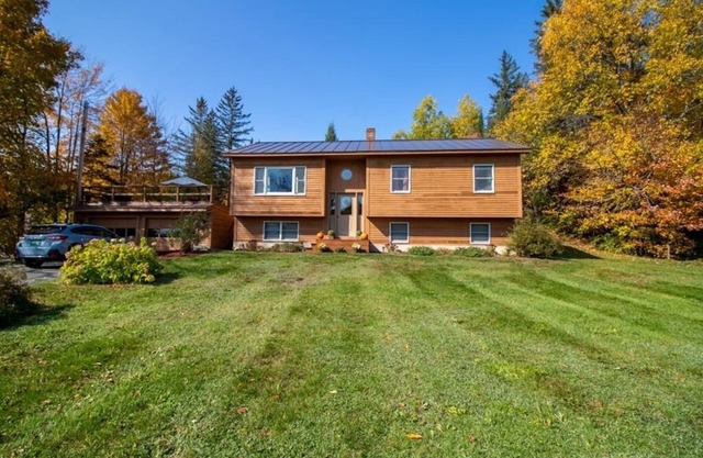 Burke Mtn Views and Kingdom Trail Access at this pet-friendly home!