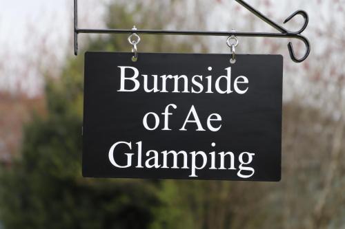 Burnside of Ae Glamping Shepherd's Hut