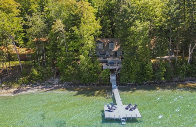 Burt Lake Waterfront Lakehouse