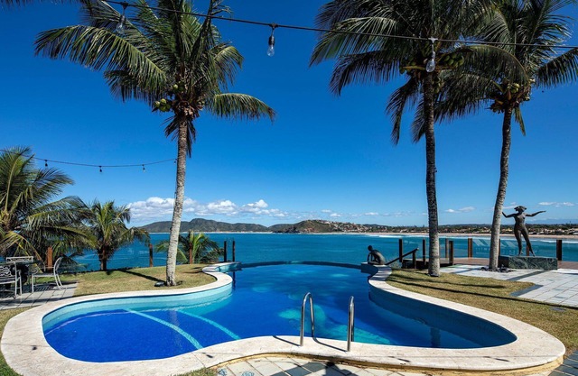 Buz045 - Luxury Mansion with beautiful sea view in Buzios