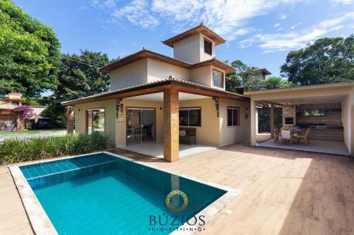 Bz40 Casa 180m da praia c/piscina privativa