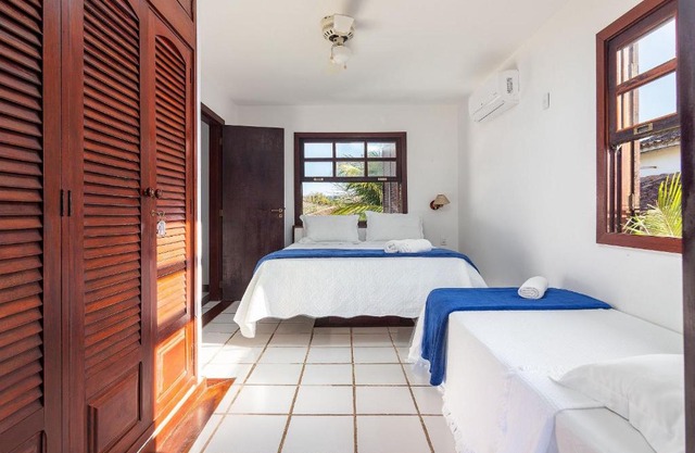 Bz56! 80m da praia com piscina e sauna
