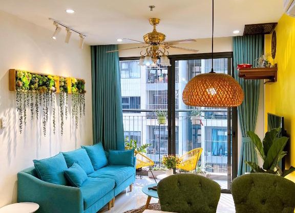 Căn 2PN + 1 nội thất mới đẹp tại Vinhomes Ocean Park