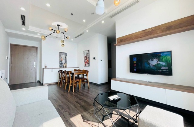 căn hộ 2 phòng ngủ siêu tiện nghi tại vinhomes Skylake