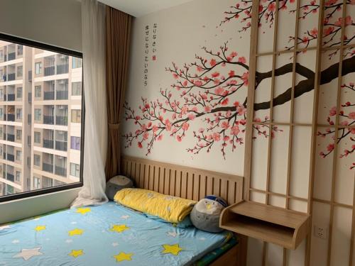 Căn hộ Nhật Bản Origami S803 view hồ bơi, sân thể thao