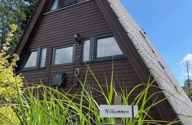Cozy roof-only house in the immediate vicinity of the forest