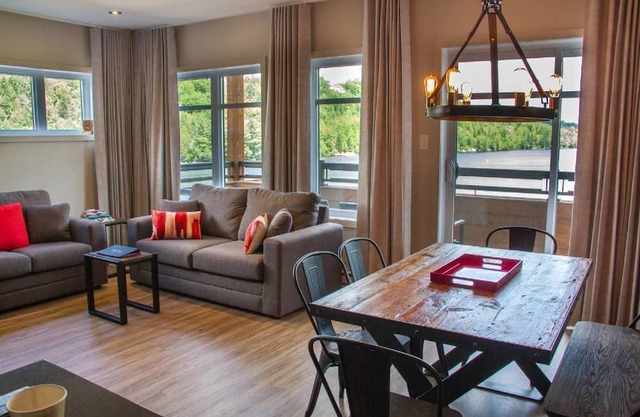The Viking Resort & Marina is a resort located in the Laurentians region.