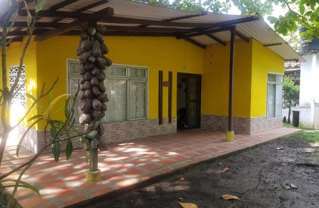 Cabaña en la playa Punta Bolivar