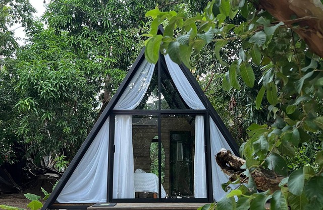 Cabin 2 min from Tren Maya Boca del Cerro Train Station
