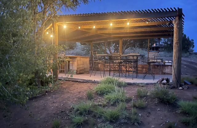 Cabin by the pond