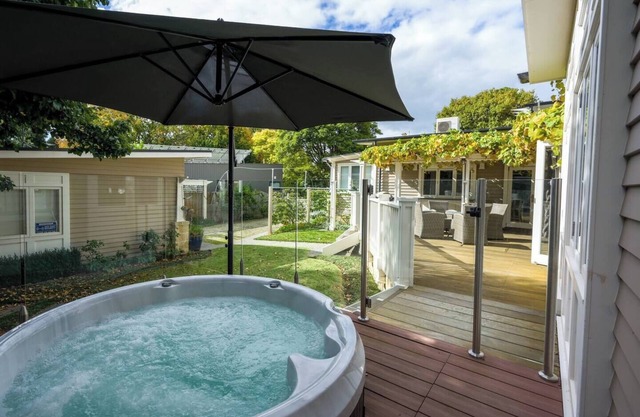 Cabin Charm Hot Tub Bliss Moments from the Beach