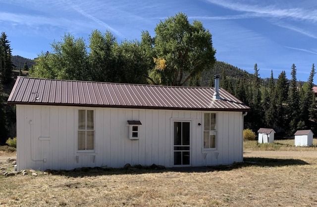 Cabin on Rio Grande River with private fishing right outside your door!