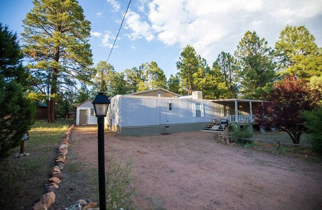 Cabin Style Home Among Ponderosa Pines