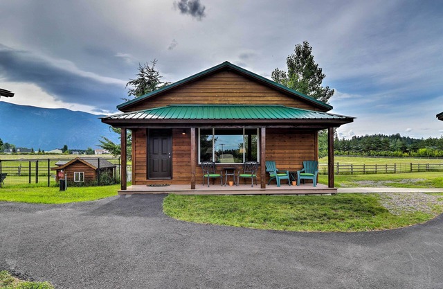 Cabin w/Porch & View ~ 19 Mi to West Glacier