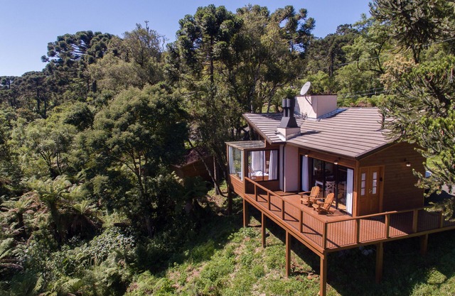 Cabin with an Incredible View on Morro da Igreja