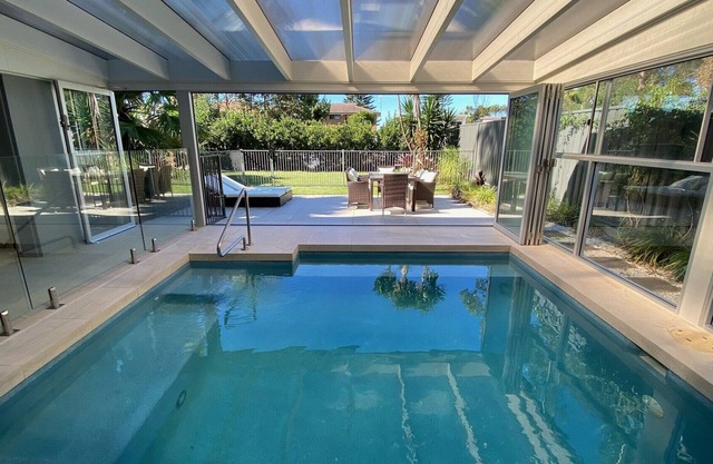 Callala Beach Winter escapes with indoor pool and spa