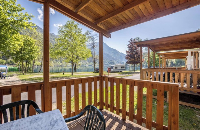 Camping 'Al Lago Zefiro' with Lake View, Terrace & Wi-Fi