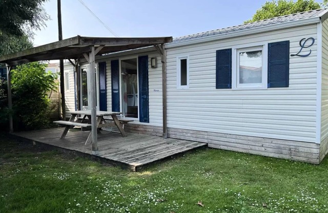 Camping de la Gères * - Mobile home Flores 35m2 6 people