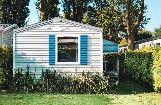 Camping de la Gères * - Mobile home Nouméa 24.50 m2 4 people