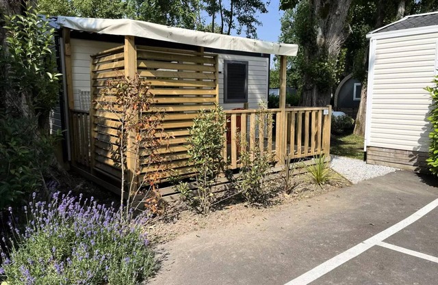 Camping de la Gères * - Mobile home Comfort + Duo - 2 people