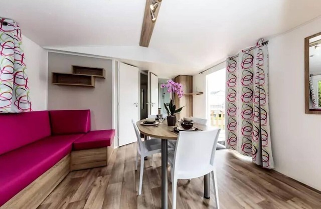 Camping La Roche Percée * - Comfort mobile home 3 rooms 4/5 people