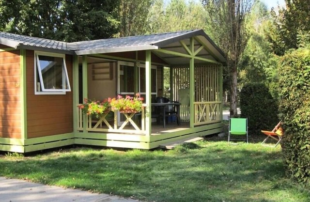 Camping Le Colporteur * - Chalet Espace Classic 4 rooms 6 people Air-conditioned